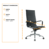 Ergo_Conference_Chair_Dimensions