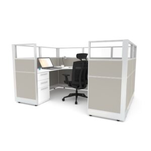 8'x6' 53" high cubicle