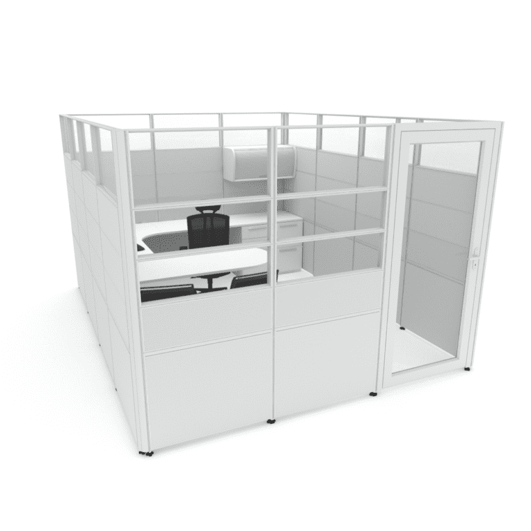 9'x12' Private Enclosed Office Cubicles With Door | Shop Today