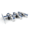8’x8′ 53 High Blue 6 pack