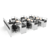 6’x6′ 53″ High Charcoal Accent 6 pack