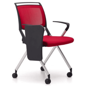 Stackable Chair With Tablet Arm