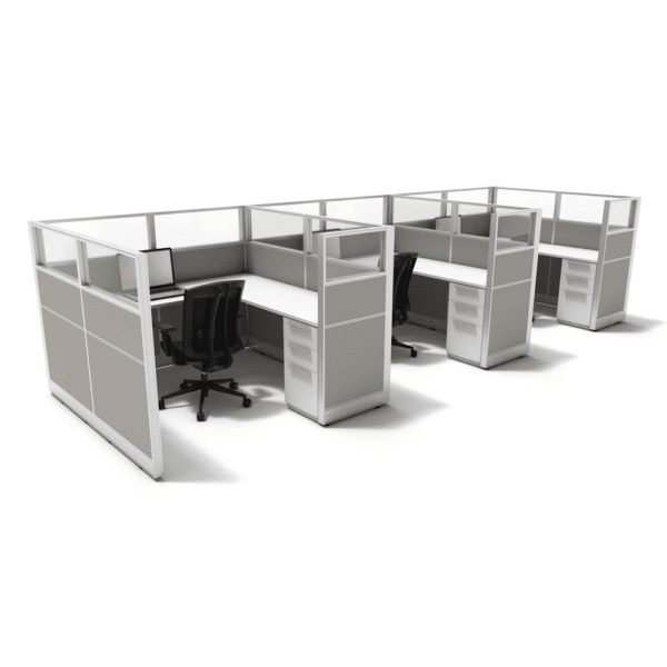 6'x6' 53" High Cubicle