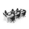 4’x2′ 41 High Charcoal Accent 6 pack