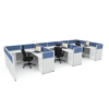 6’x8′ 41 High Blue Accent 3 pack