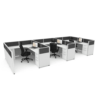 6’x8′ 41 High Charcoal Accent 3 pack