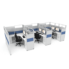 6’x8′ 65 High Blue Accent 3 pack