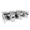 6’x8′ 65 High Charcoal Accent 3 pack