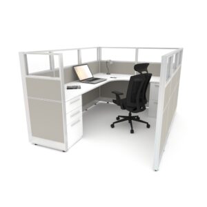 6'x8' 53" high cubicle