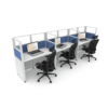 4’x2′ 53 High Blue Accent 3 pack
