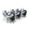 4’x2′ 53 High Blue Accent 6 pack