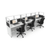 4’x2′ 53 High Charcoal Accent 3 pack