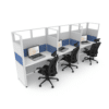 4’x2′ 65 High Blue Accent 3 pack