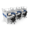 4’x2′ 65 High Blue Accent 6 pack
