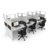 4’x2′ 65 High Charcoal Accent 6 pack