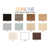 Sunline Work Surface Options Available