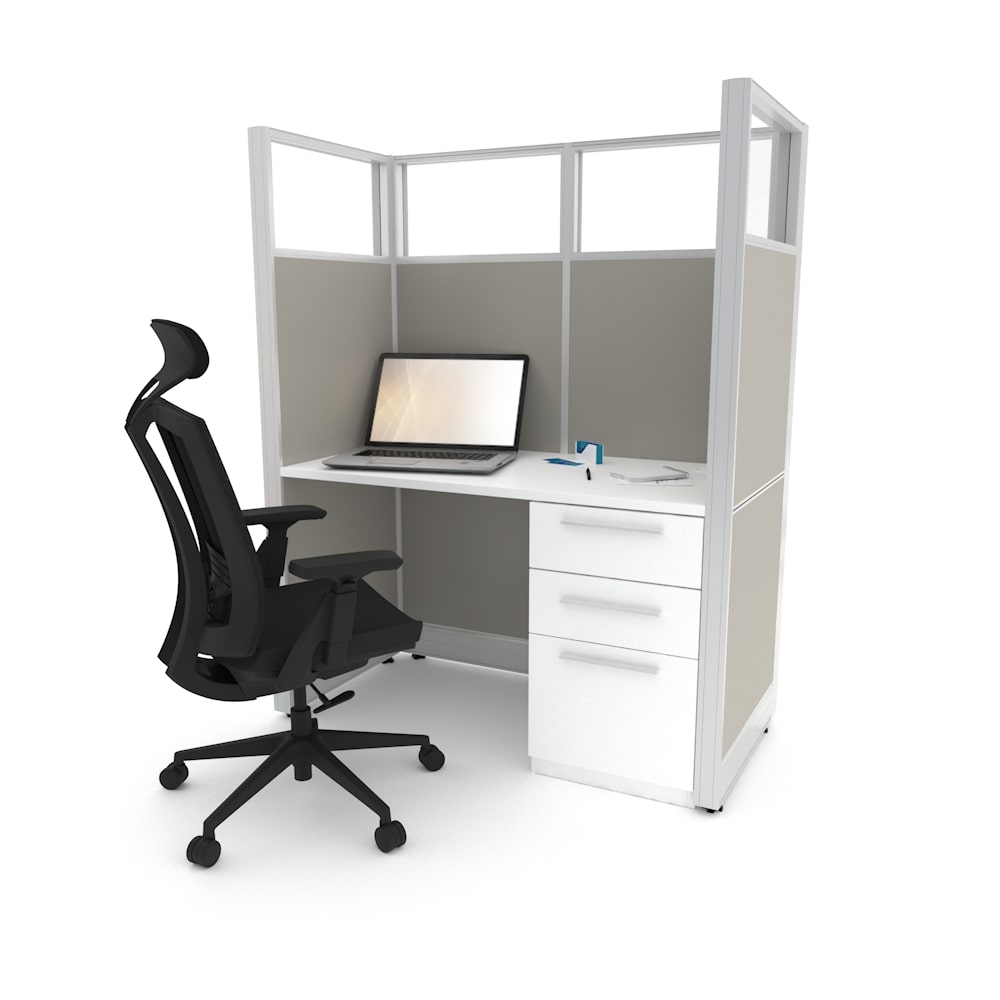4'x2' 65" high cubicle