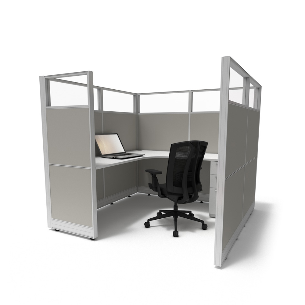 オフィスにの　ShowCase Blu-ray 6'x6' 65-Inch High Sunline Select Cubicles for Sale | Shop Cubicles