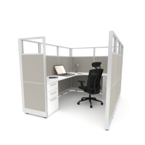 Sunline Select Office Cubicles: <br class="no-br-single">6'x8' - 65" High