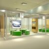 framed glass walls for office space