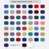 Sunline Synery 800 High Glass Wall Fabric and Backpaint Options
