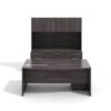 Sunline II Modern Desk With No Bridge