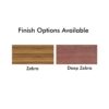 Finish color options available for the Status Executive Desk