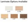 Laminate Options Available