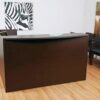 Mahogany Laminate Reception Station