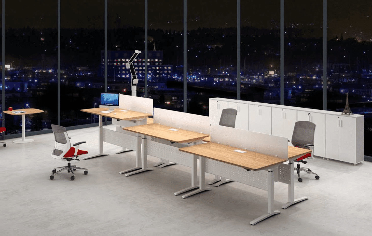 Sunline IPS Single Stand Up Desk | Arnold's Office Furniture