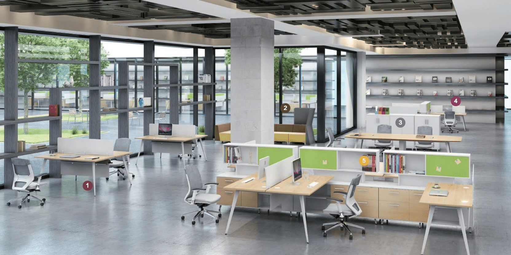 Sunline SP Typical Office Space