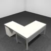 Work Wall L Shape desk in White