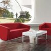 Red Sofa Set