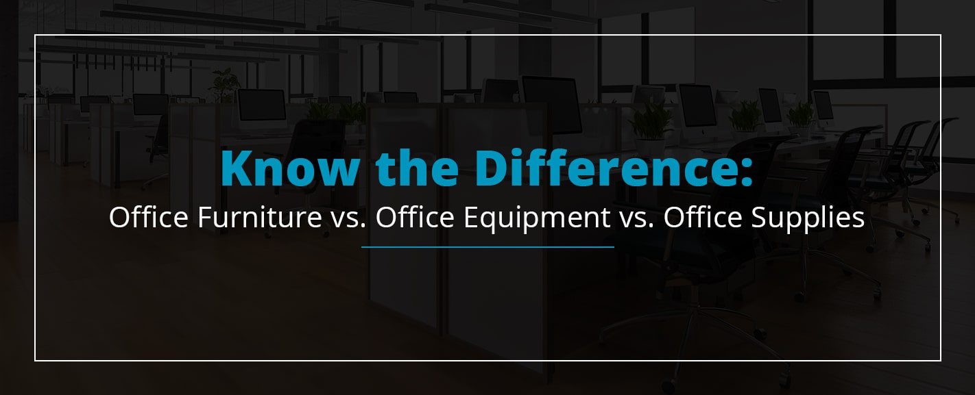 Office Supplies vs. Office Expense vs. Office Equipment