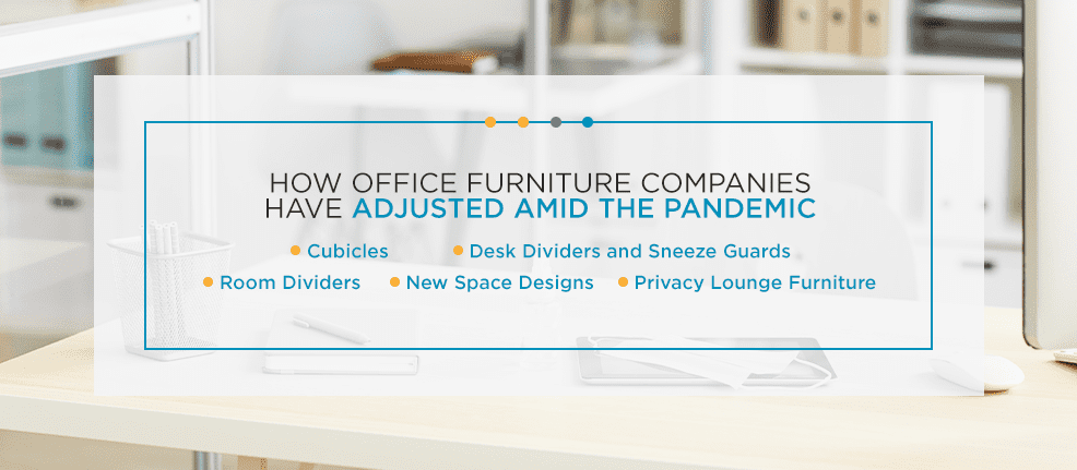 How Office Furniture Companies Have Adjusted Amid the Pandemic