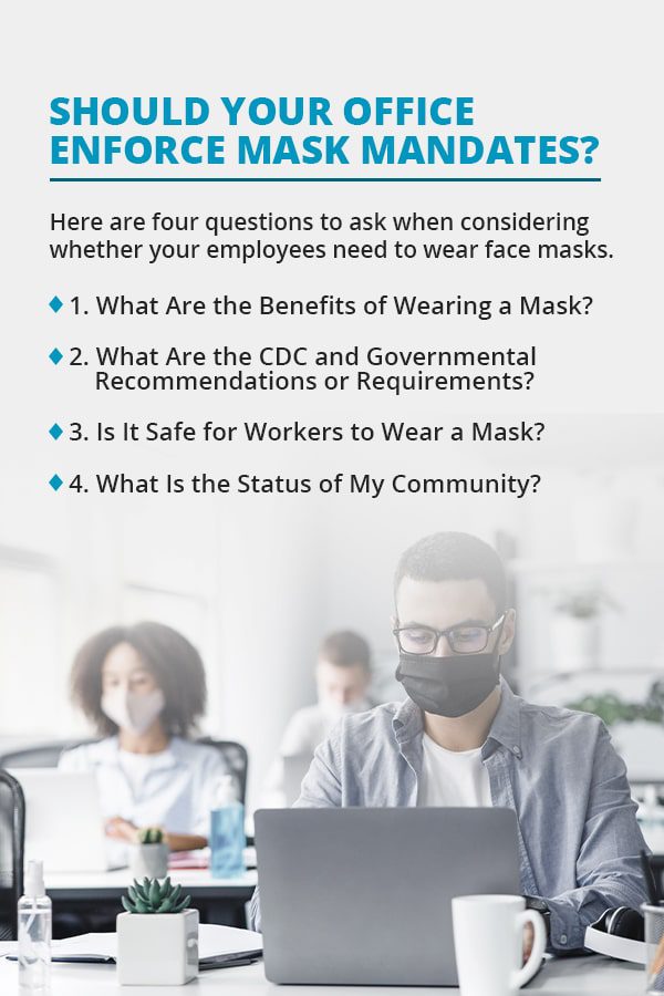 Should Your Office Enforce Mask Mandates?