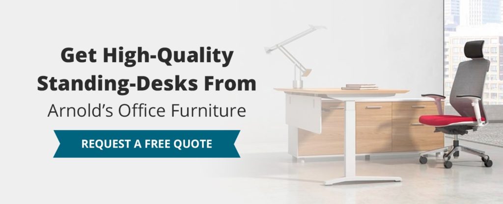 get high-quality standing desks from arnold's office