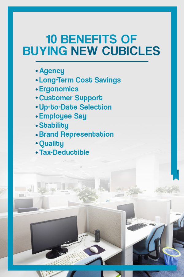 10 Benefits of buying new cubicles list