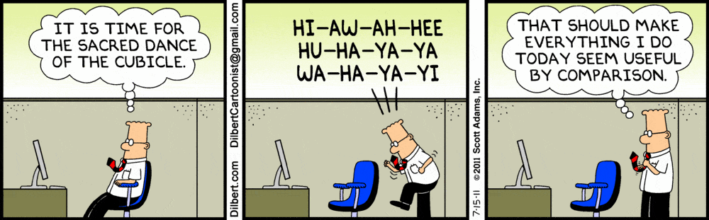 Top Dilbert Cartoons on Cubicles | Arnold's Office Furniture