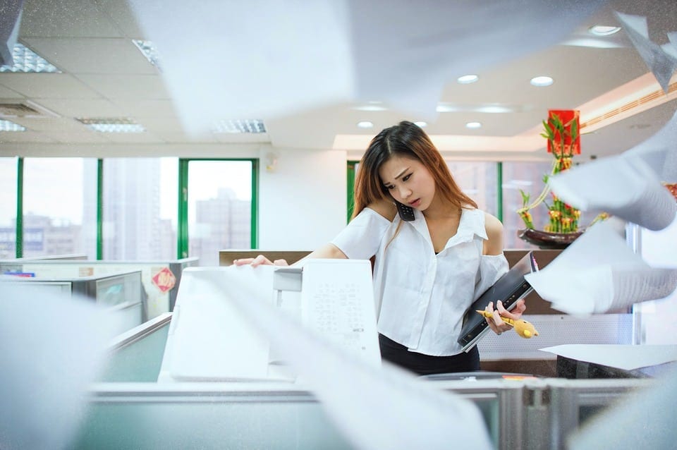 Cramped Office