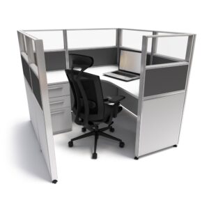 Sunline Signature Cubicle:<br class="no-br-single"> 5'x5' - 53" High