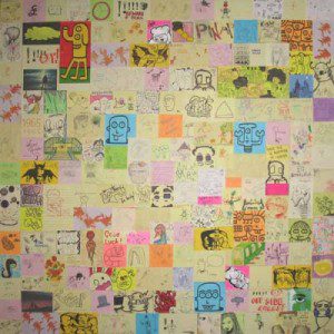 sticky-note-collage