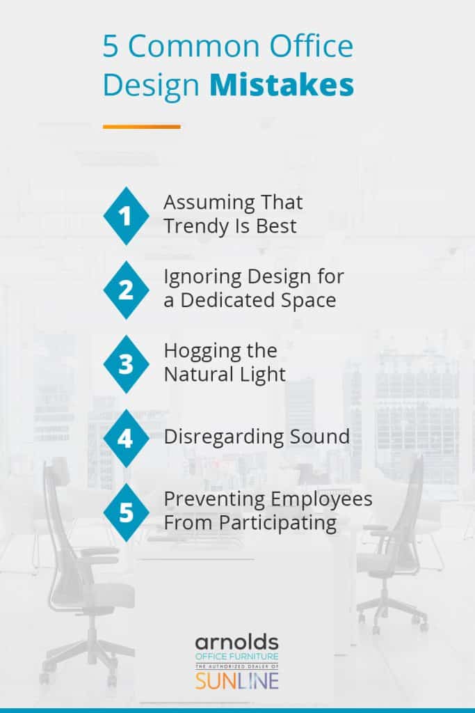 5 Common Office Design Mistakes