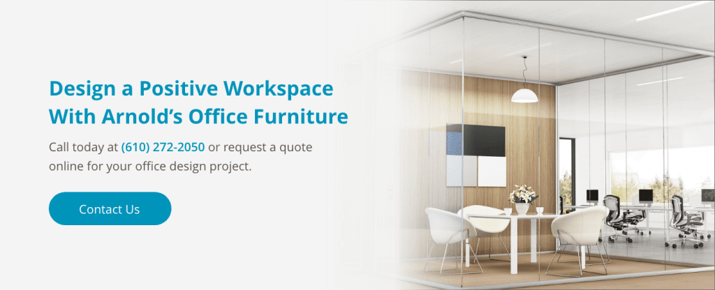 Design a Positive Workspace With Arnold's Office Furniture