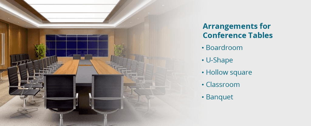 How to Arrange Conference Tables