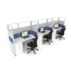 5’x2′ 65 High Blue 3 pack