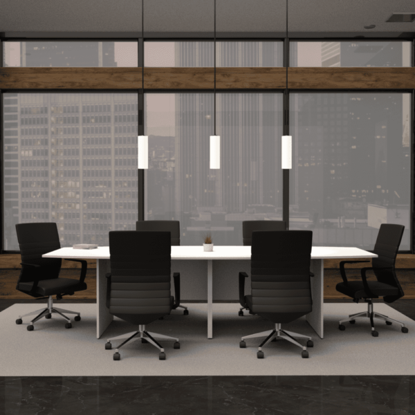 pivit boat shaped conference table