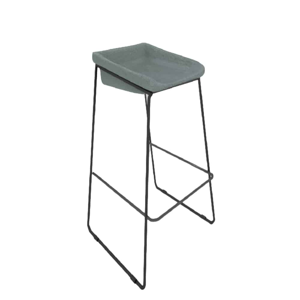 Caffrey Stool - Chambray (Compel)