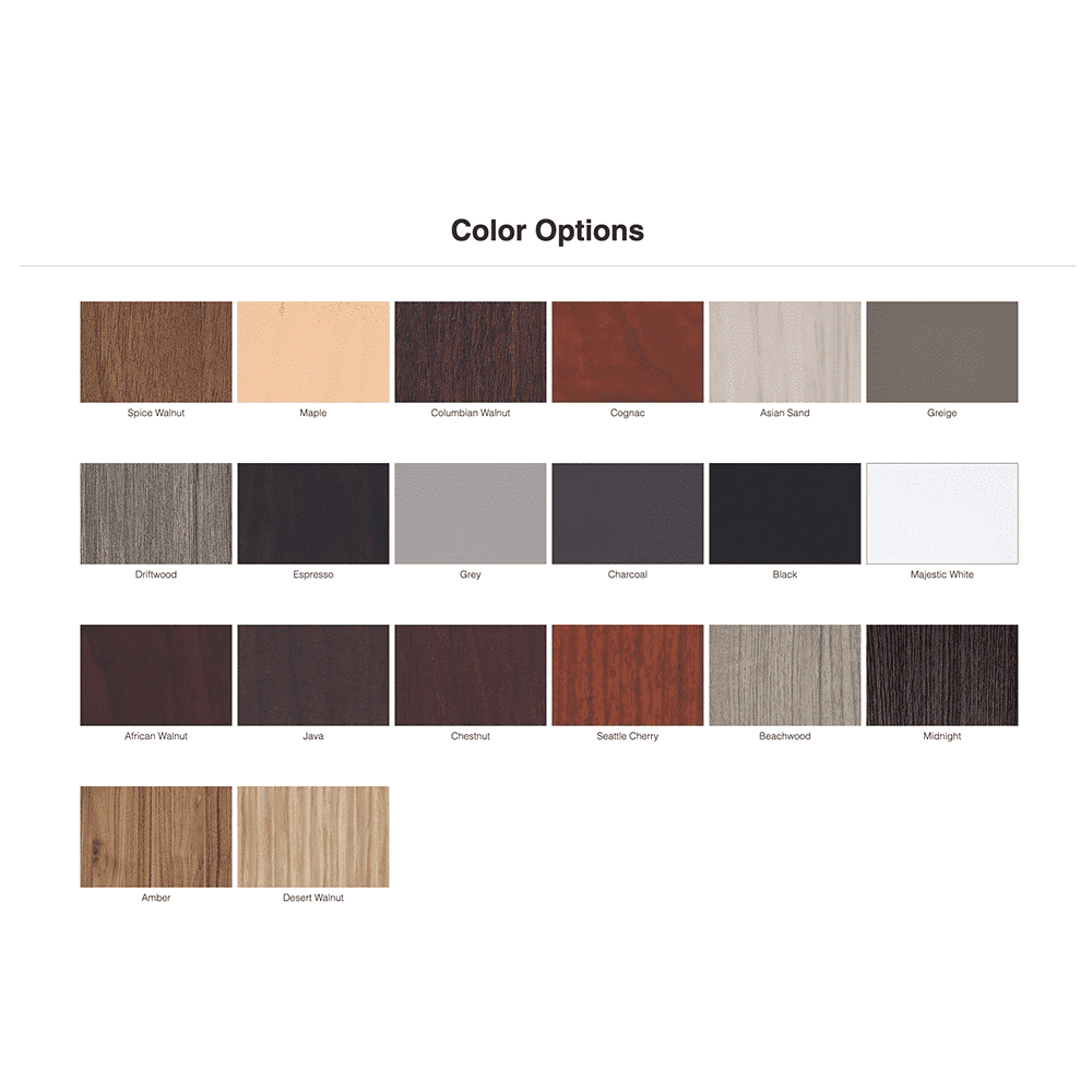 Color options for breakroom table