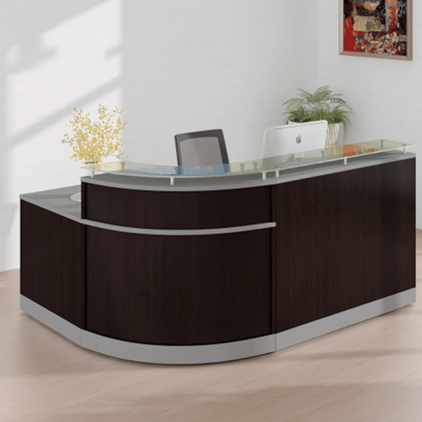 Cosmo Reception Desk (COE) - Brown